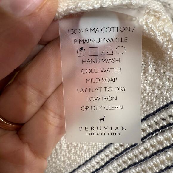 Peruvian Connection Pearl Ojai Top Sz M - Picture 7 of 12